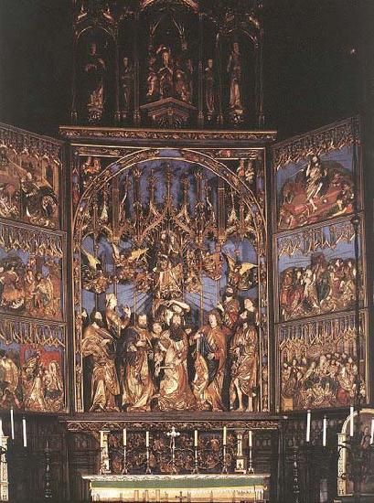 Sebastian Stosskopff High Altar of St Mary Germany oil painting art